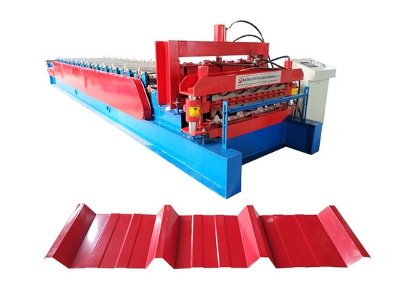 70mm Shaft Dia Roof Double Deck Roll Forming Machine For Metal Roofing Sheet
