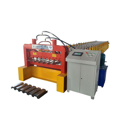 Precision 1250mm Plate Width Floor Deck Roll Forming Machine 15m/min