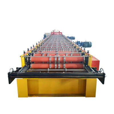Precision 1250mm Plate Width Floor Deck Roll Forming Machine 15m/min